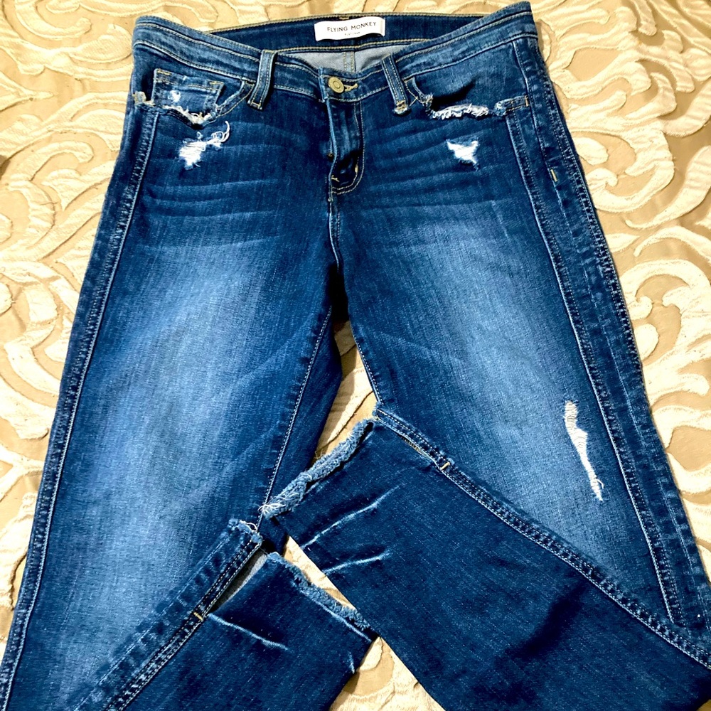 Flying monkey platinum women’s jeans - size 27